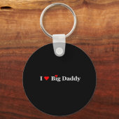 Porte-clés I Heart Big Daddy Cadeaux (Recto)