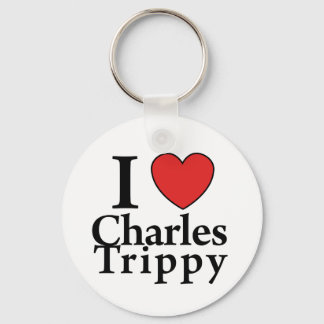 Porte-clés I Heart Charles Trippy