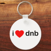 Porte-clés I Heart DNB (Recto)