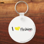 Porte-clés I Heart Fashion Rose (Recto)