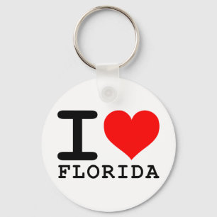 Porte-clés I Heart Florida