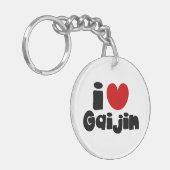 Porte-clés i heart Gaijin (Devant gauche)