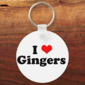 Porte-clés I Heart Gingers (Recto)