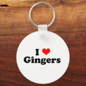 Porte-clés I Heart Gingers (Recto)