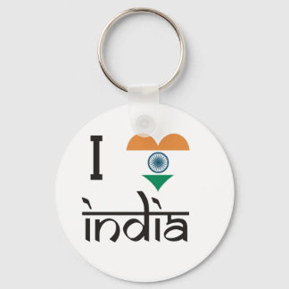 Porte-clés I "Heart" India - I Love India