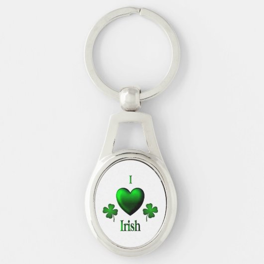Porte-clés I Heart Irish (Devant)