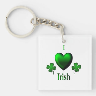 Porte-clés I Heart Irish