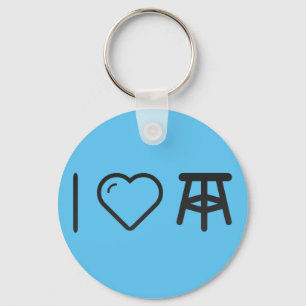 Porte-clés I Heart Kitchen Stools
