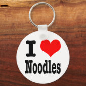 Porte-clés I HEART (LOVE) nouilles (Recto)