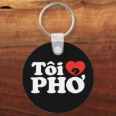 Porte-clés I Heart (Love) Pho (Tôi PHỞ) (Recto)