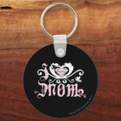 Porte-clés I Heart Maman Rose (Recto)