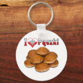 Porte-clés I Heart Paczki Cuisine polonaise (Recto)