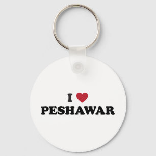 Porte-clés I Heart Peshawar Pakistan