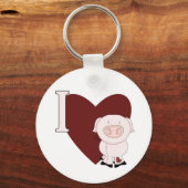 Porte-clés I Heart Piggies Porte - clés (Recto)