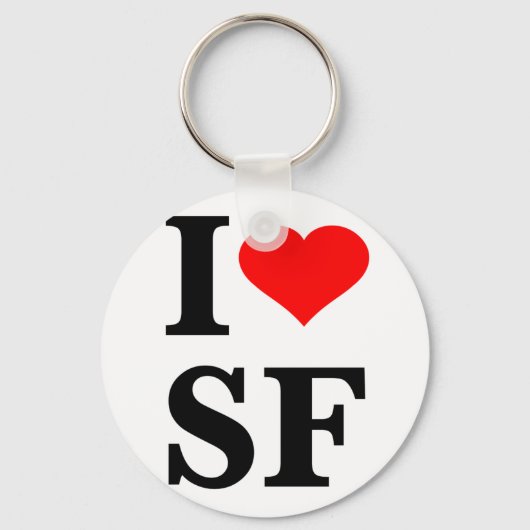 Porte-clés I Heart San Francisco (Recto)