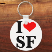 Porte-clés I Heart San Francisco (Recto)