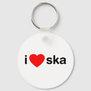 Porte-clés I Heart Ska