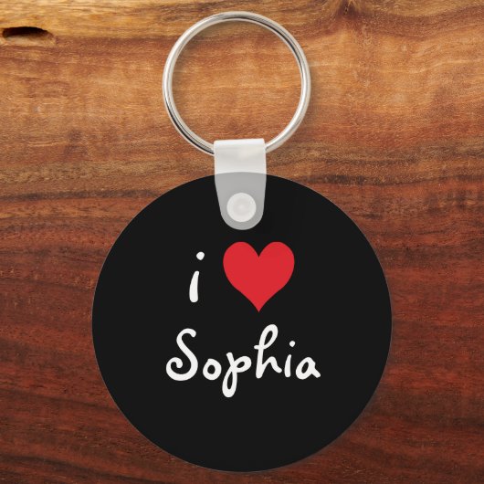 Porte-clés i Heart Sophia (Recto)