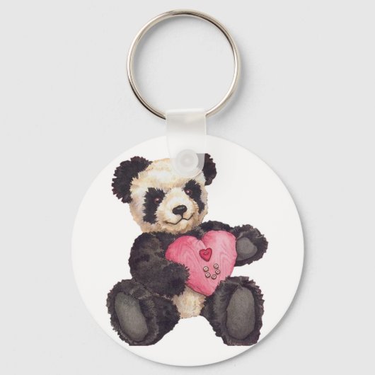 Porte-clés I Heart U Panda (Recto)