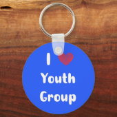 Porte-clés I Heart Youth Group Porte - clé (Verso)