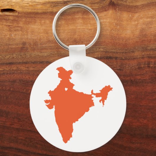 Porte-clés I ♥ Inde (Recto)