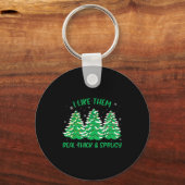 Porte-clés I Like Them Real Thick And Sprucey Funny Christmas (Recto)