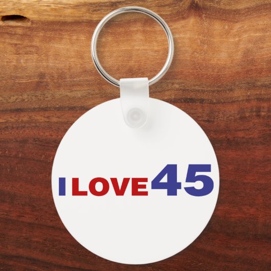 Porte-clés I Love 45 (Verso)