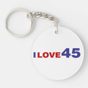 Porte-clés I Love 45