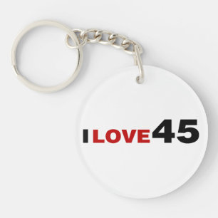 Porte-clés I Love 45