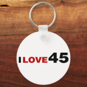 Porte-clés I Love 45 Porte - clé (Recto)