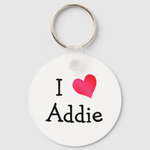 Porte-clés I Love Addie