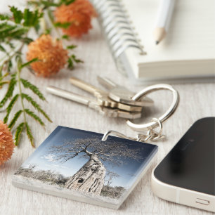 Porte-clés I love Africa Baobab Tree photo