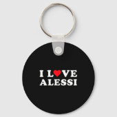 Porte-clés I Love Alessi Matching Girlfriend &amp; Boyfriend  (Recto)