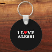 Porte-clés I Love Alessi Matching Girlfriend & Boyfriend (Recto)