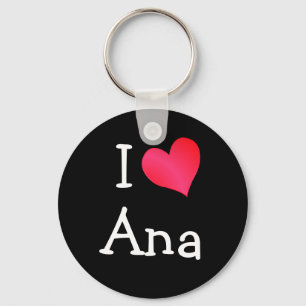 Porte-clés I Love Ana