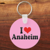 Porte-clés I Love Anaheim (Recto)