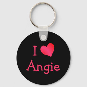 Porte-clés I Love Angie