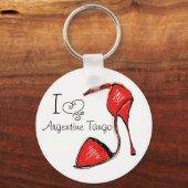 Porte-clés I Love Argentine Tango Porte - clé (Recto)