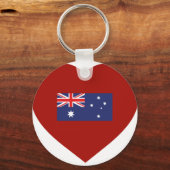 Porte-clés I Love Australia (Recto)