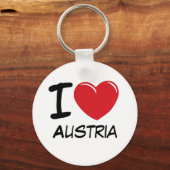 Porte-clés I Love Austria (Recto)