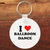 Porte-clés I Love Ballroom Dance (Recto)