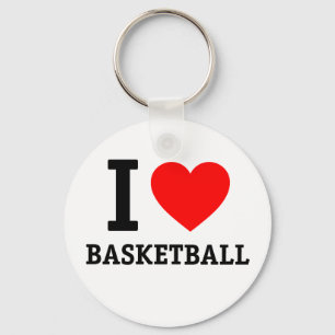 Porte-clés I Love Baseketball