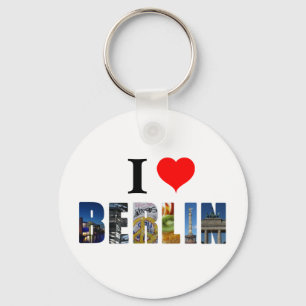 Porte-clés I Love Berlin Germany Travel City Photo