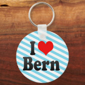 Porte-clés I Love Bern, Suisse (Recto)