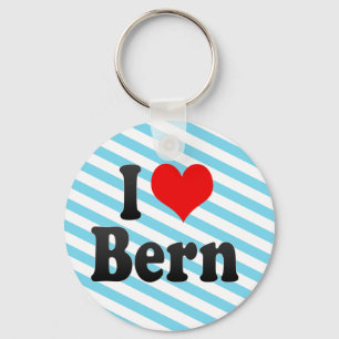 Porte-clés I Love Bern, Switzerland