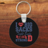 Porte-clés I Love Big Sacks (Recto)