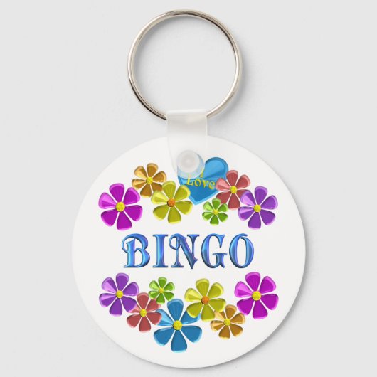 Porte-clés I Love Bingo (Recto)