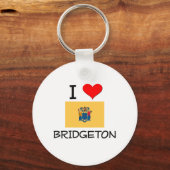 Porte-clés I Love Bridgeton New Jersey (Recto)