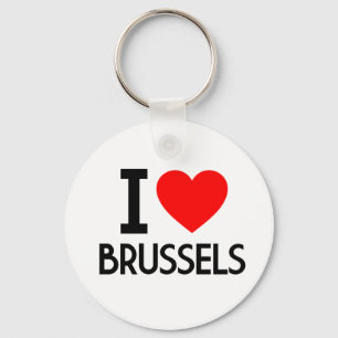 Porte-clés I Love Brussels