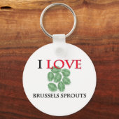 Porte-clés I Love Brussels Sprouts (Recto)